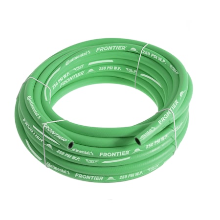 Continental 3/4" x 50' Green EPDM Rubber Air Hose, 300 PSI, Bulk Hose HZG07530-50